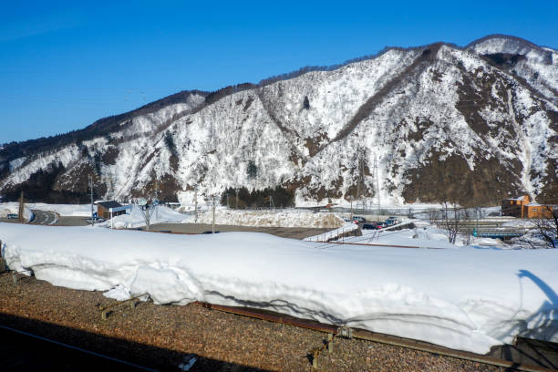 istock Mountains snow in the winter. 867210046