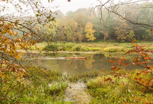 istock Canoe on the East Branch 867212360