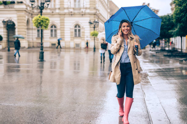 istock Being along in the rain is boring! 867213056