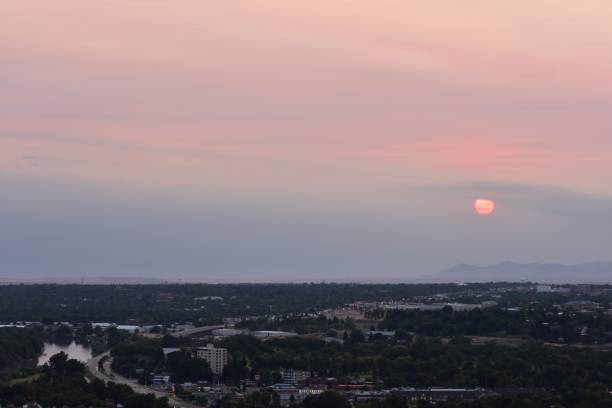 istock Sunrise in Great Falls, Montana 867228950