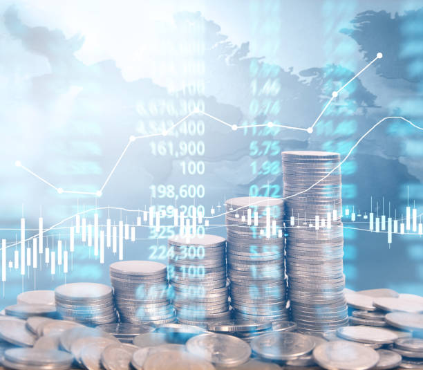 istock graph coins stock finance  business concept 867232242