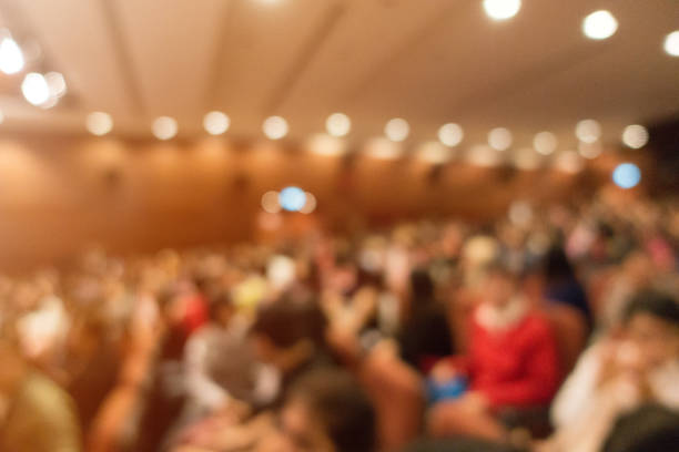 istock Defocused Audience in a Performance Theatre 867234866