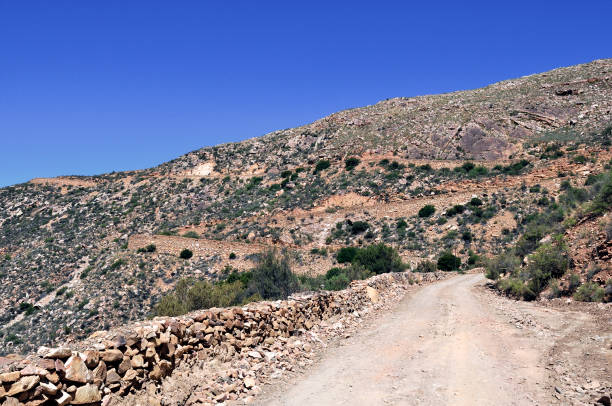 istock Dirt Road with View of Mountain Under Blue Sky 867235158