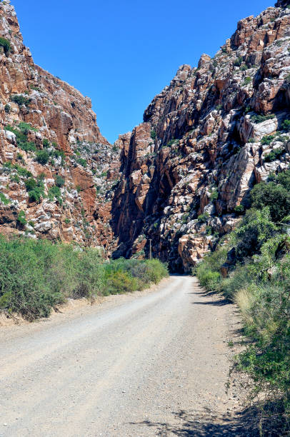 istock Dirt Road Leading to Between Rocky Hills 867235220