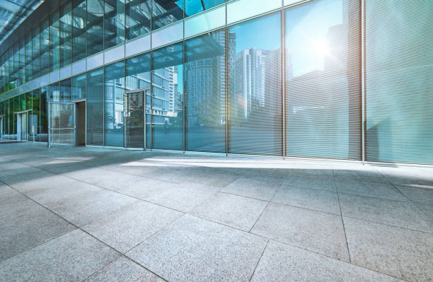 istock Modern office building outdoor and empty pavement , Kuala Lumpur , Malaysia . 867242304