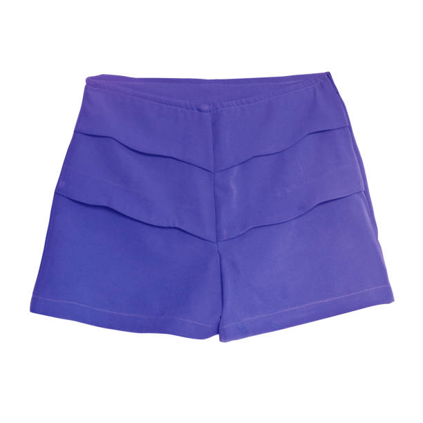 istock Purple female short pant isolated on white background with working path 867260784