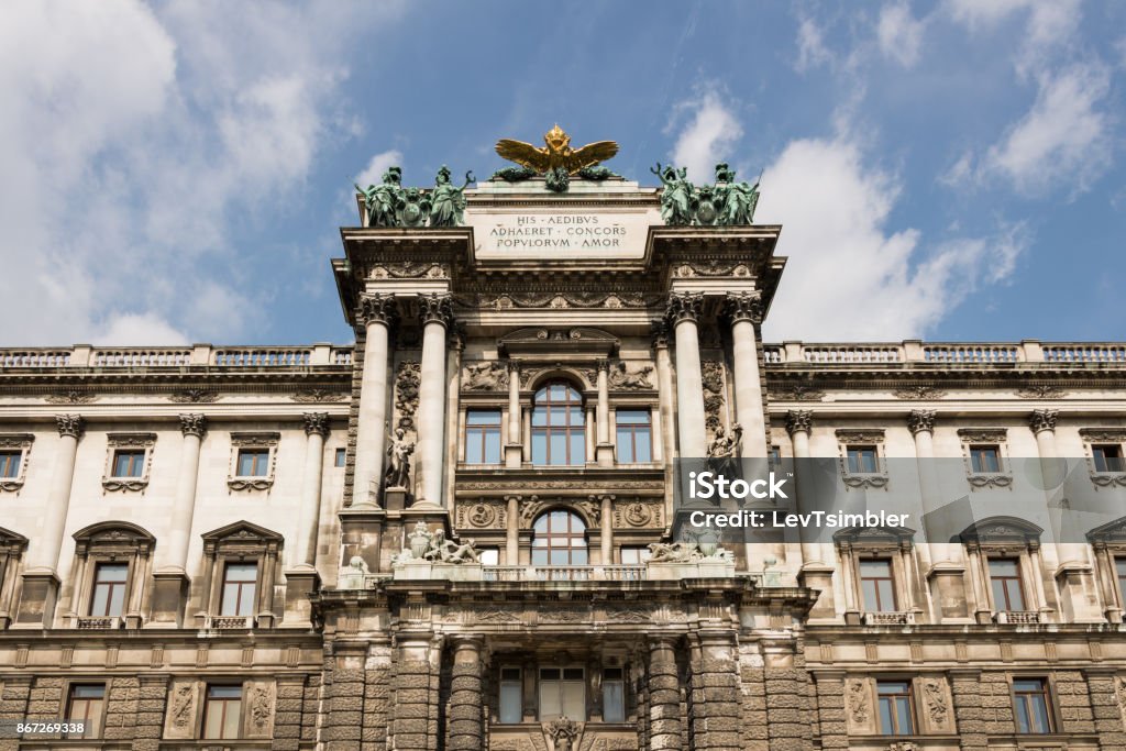 Three day visit to Vienna, Austria's capital Neue Burg Stock Photo