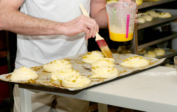 istock the pastry chef prepares pastries, close up 867274860