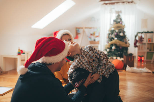 istock Christmas holidays with family 867286890