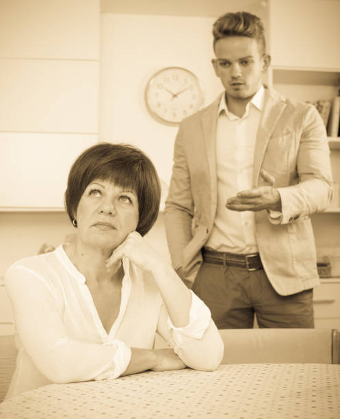 istock Son waits for his mother 867301982