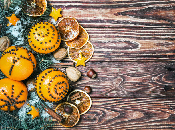 istock oranges and cloves spice the scenery for the Christmas 867304830