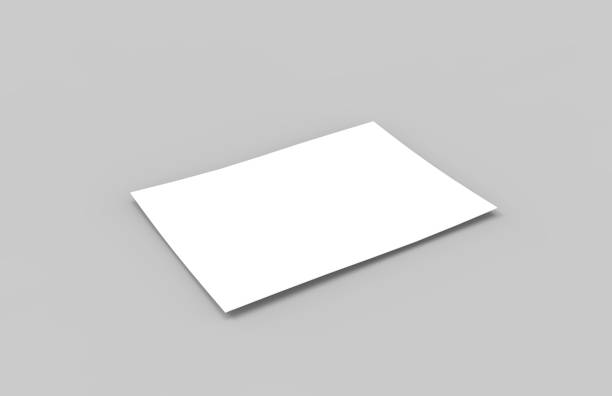 istock Postcard / Invitation / Flyer Mock-Up - 3D Illustration 867305100