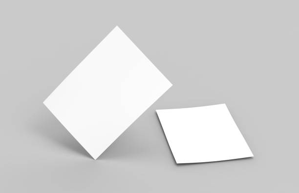 istock Postcard / Invitation / Flyer Mock-Up - 3D Illustration 867305312