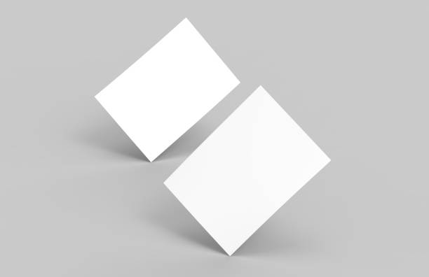 Postcard / Invitation / Flyer Mock-Up - 3D Illustration