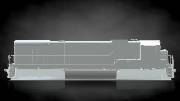 istock 3d rendering of a reflective on a dark black background 867312478