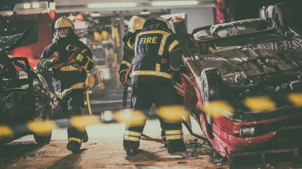 istock Firefigters at a car accident scene 867315354
