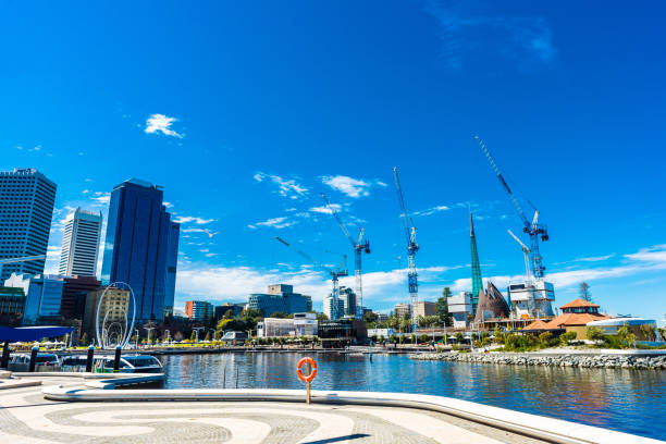 istock Urban landscape of Perth Australia 867322938