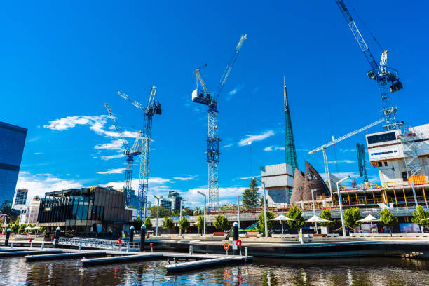 istock Urban landscape of Perth Australia 867323238