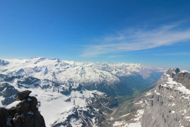 istock Mt. Titlis, Switzerland From the viewpoint  360 degree panoramic 867323502