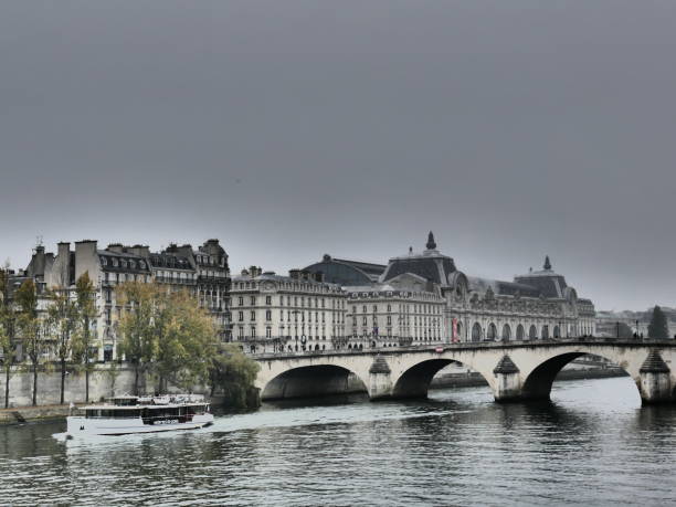 istock The Seine and Orsay, Paris 867326666