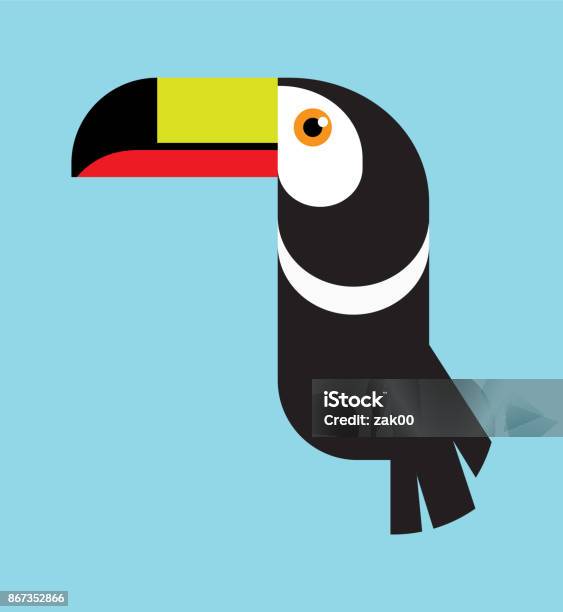Toucan Bird Stock Illustration - Download Image Now - Toucan, Parrot, Computer Graphic