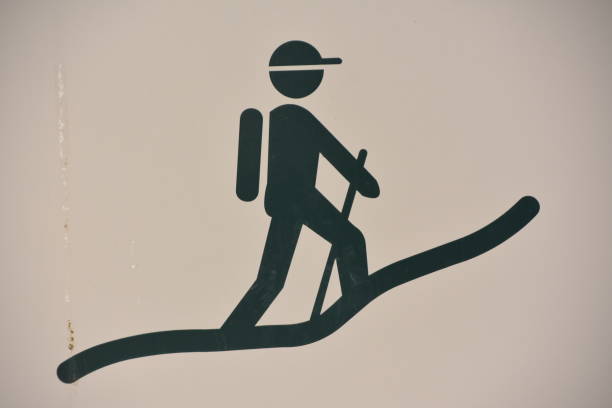 A sign for a traveler