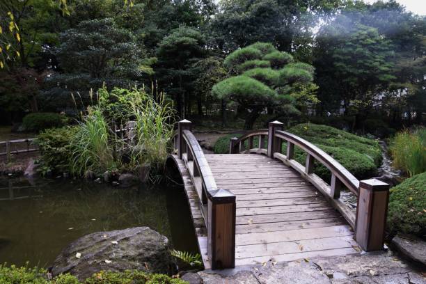 istock Fall of Japanese-style garden 867360008