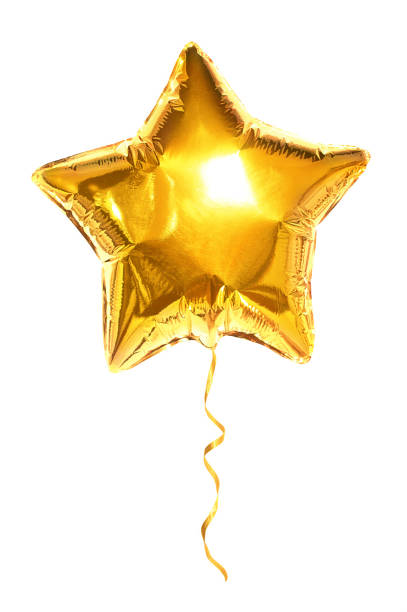 istock golden balloon star on a white background 867362716