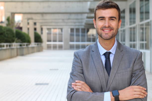 istock Businessman Close-up Shot on Office Space Background 867366826