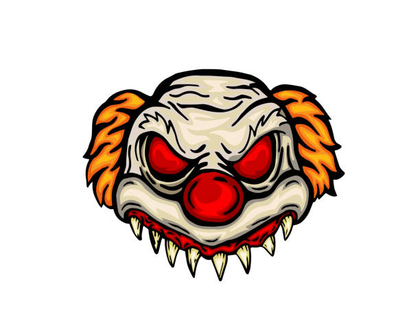 Ilustración de Scary Halloween Máscara De Payaso Mal Traje Ilustración y más Vectores Libres de Derechos de Payaso - iStock Ilustración de Scary Halloween Máscara De Payaso Mal Traje Ilustración y más Vectores Libres de Derechos de Payaso - iStock