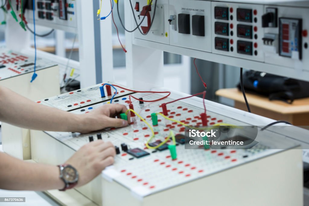 Electrical Lab Environment Electrical Engineering Laboratory Stock Photo - Download Image Now - 20 ...