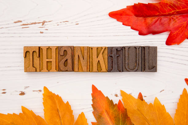 istock Thanksgiving Themed Background with Type Set Lettering 867370754