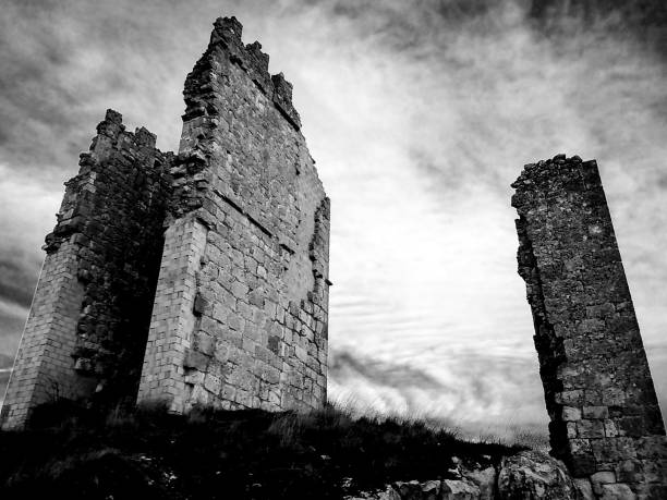 istock My village in B&W 867372194