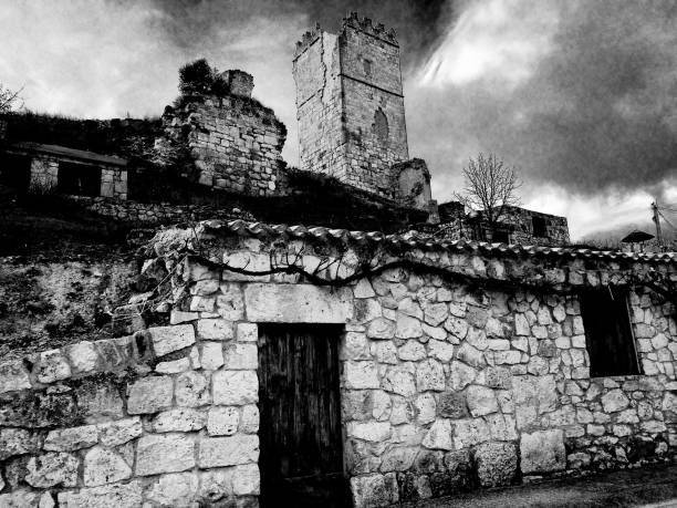 istock My village in B&W 867372594