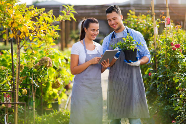 istock Garden Center Employees 867378358