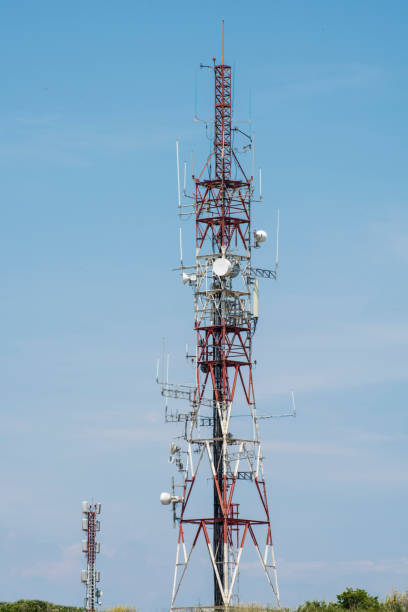 istock Antenna, Communication Tower in Montjuic Hill, Barcelona 867378794