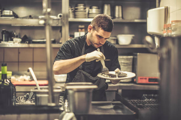 istock Chef is working in an italian restaurant 867382006