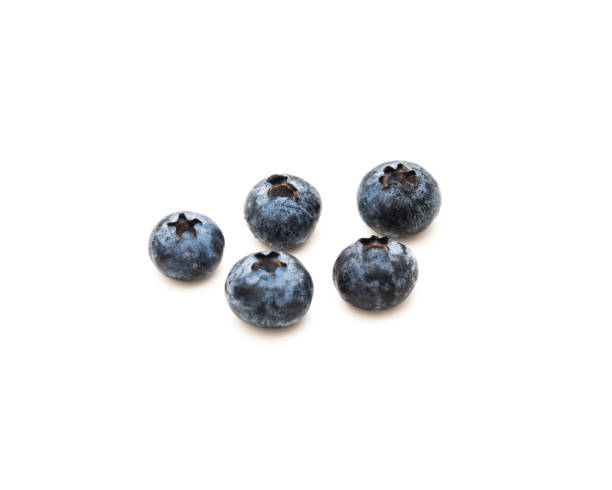 istock Blueberries healthy antioxidant fruit isolated on white 867382578