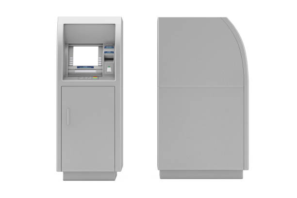 istock Bank Cash ATM Machine. 3d Rendering 867383264