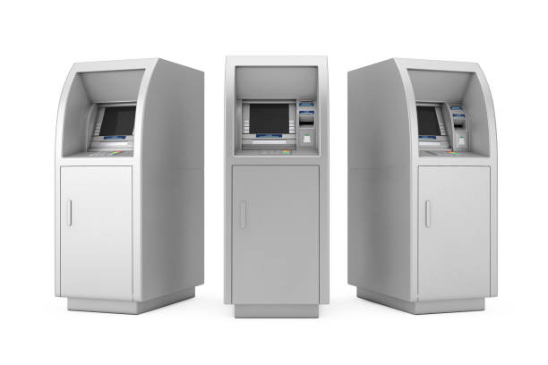 istock Bank Cash ATM Machine. 3d Rendering 867383290