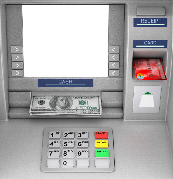 istock Bank Cash ATM Machine. 3d Rendering 867383442