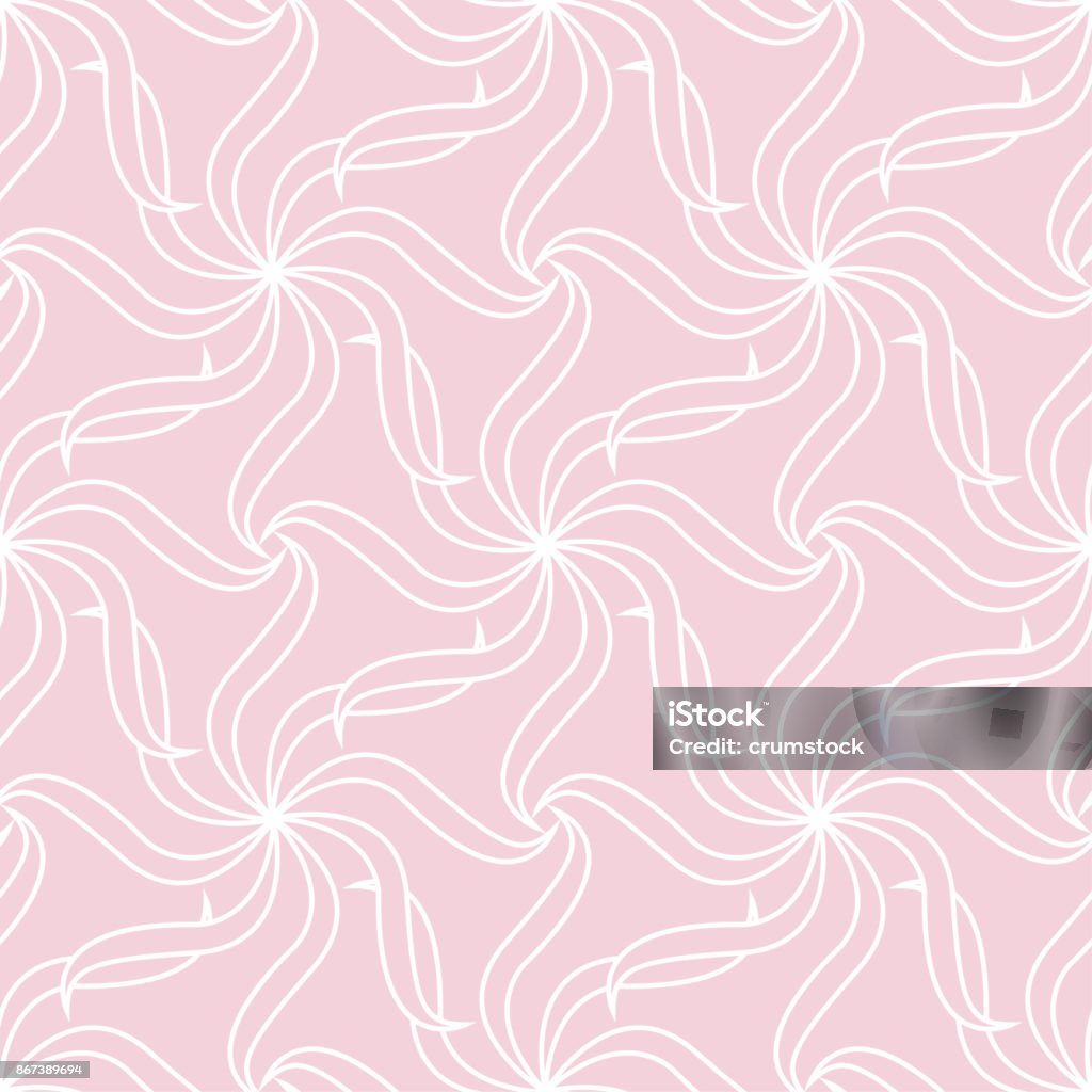 Pink Steamless Patterns Simple Geometric Pale Pink Seamless Pattern For Fabrics Stock Illustration ...