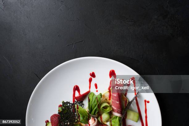 Food Photography Creative Restaurant Meal Concept Stock Photo - Download Image Now - Food, Gourmet, Luxury