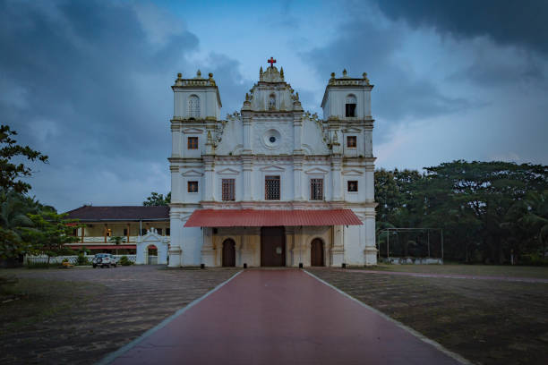 A historic building in Goa from the Portuguese era