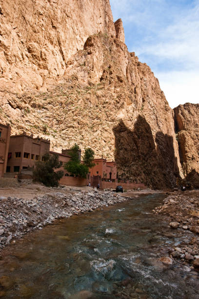 istock Canyon in the Atlas Mountains with small stream flowing 867412528