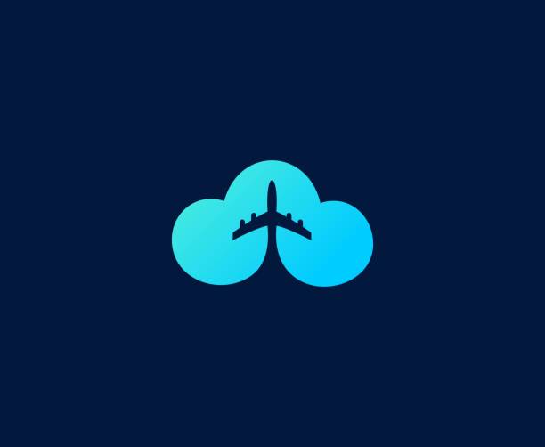 Airplane icon This illustration/vector you can use for any purpose related to your business. travel logo stock illustrations