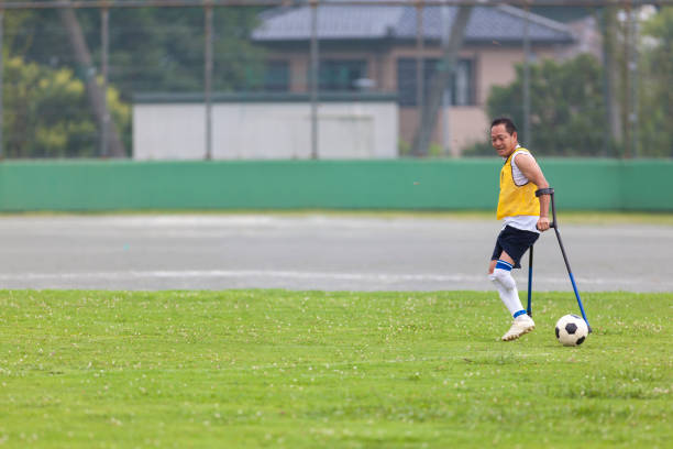 istock Japanese Amputee Soccer Player 867416738