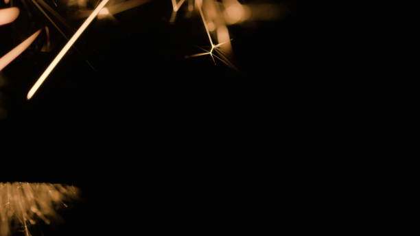 istock Magic Glowing Flow of Sparks in the Dark 867424820