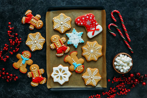 istock homemade gingerbreads on baking tray 867455084