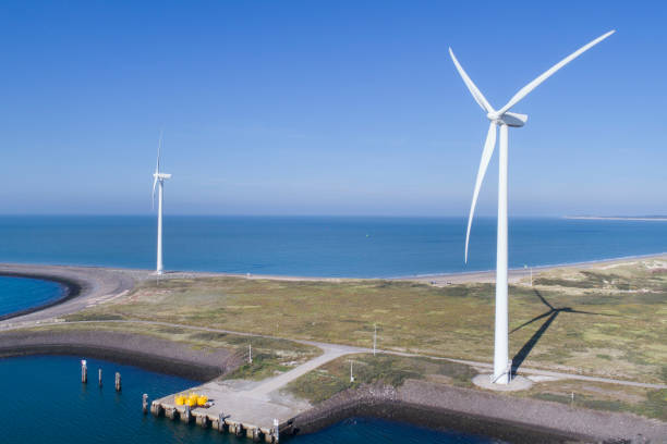 istock Wind turbines, North Sea coastline 867483816